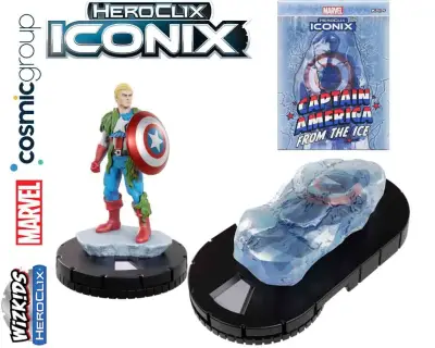 Figurine mhc iconix captain america from ice